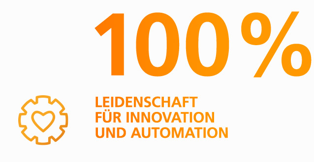 100% Leidenschaft für Innovation und Automation